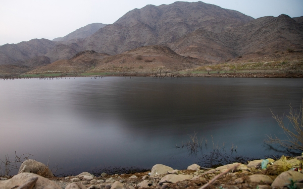 吉赞省的 Wadi Baysh。(沙特百科)