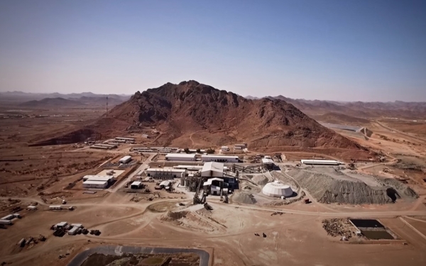 麦赫德·达哈卜矿位于麦地那省的 Mahd al-Dahab 县。 (工业部媒体中心)