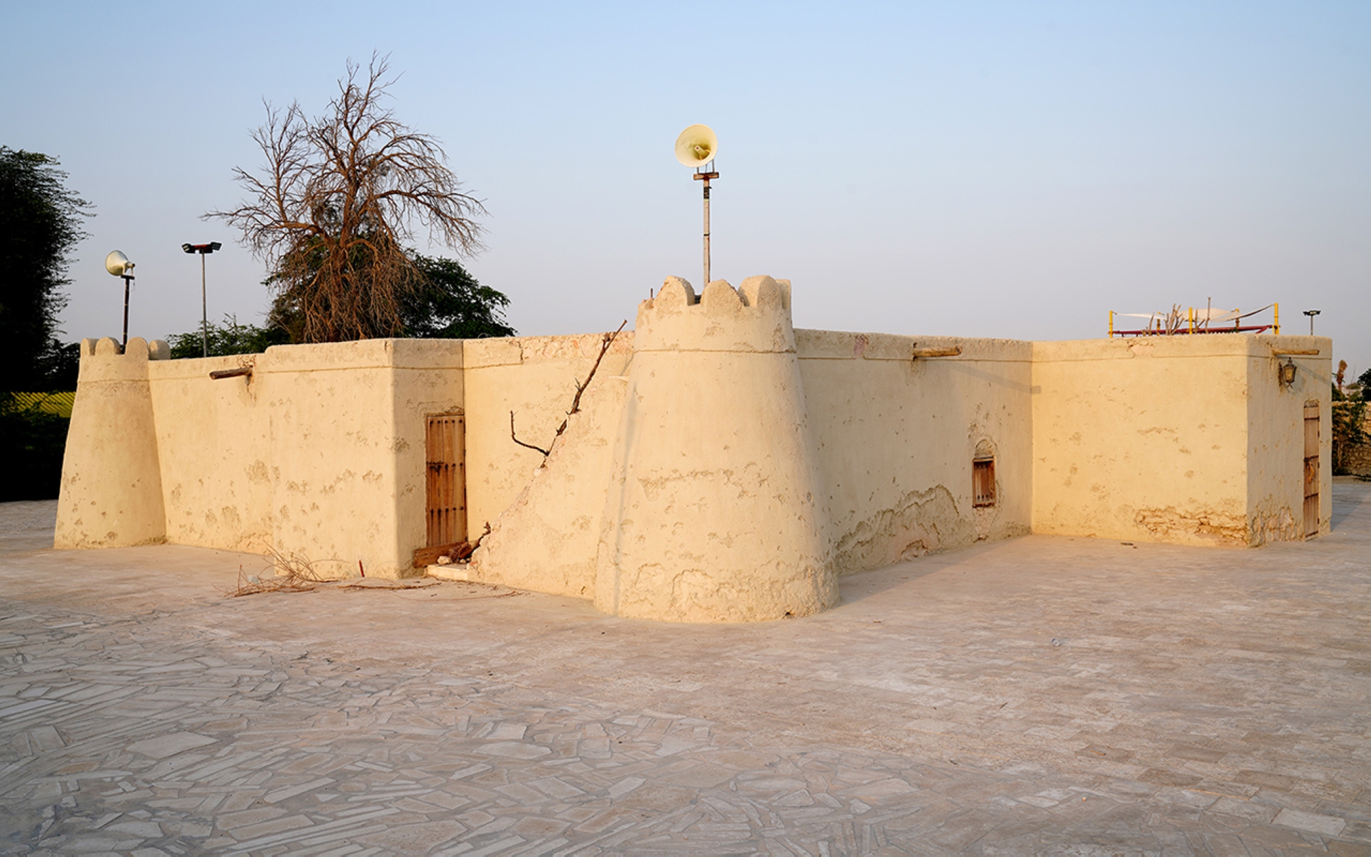 Historical Jawatha Mosque in al-Ahsa. (Saudipedia)