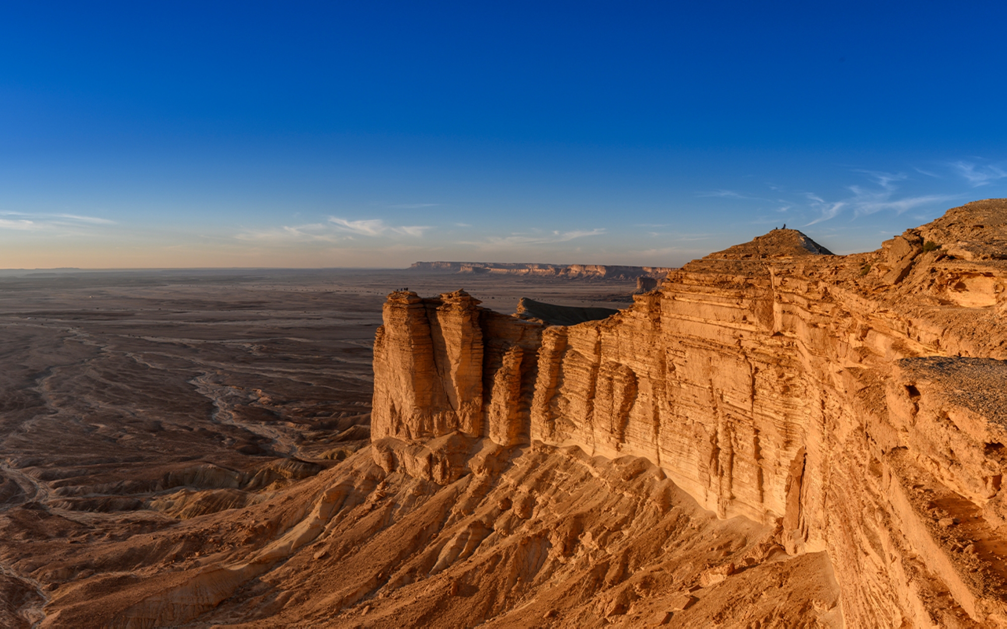 Tuwaiq Mountains. (The Ministry of Culture)