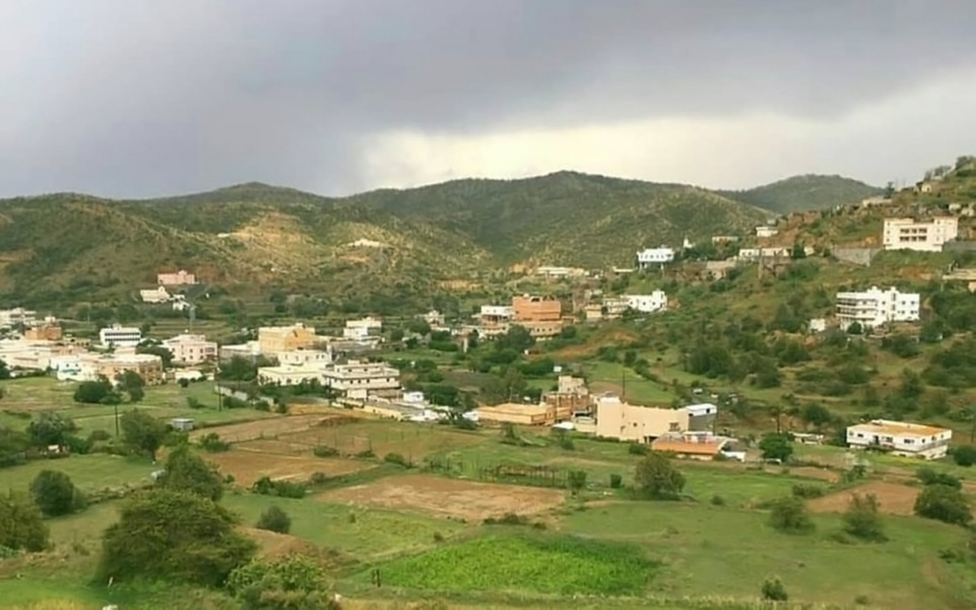 Farms in Baljurashi Governorate of al-Bahah Province. (SPA). (King Abdulaziz (Darah) Foundation)