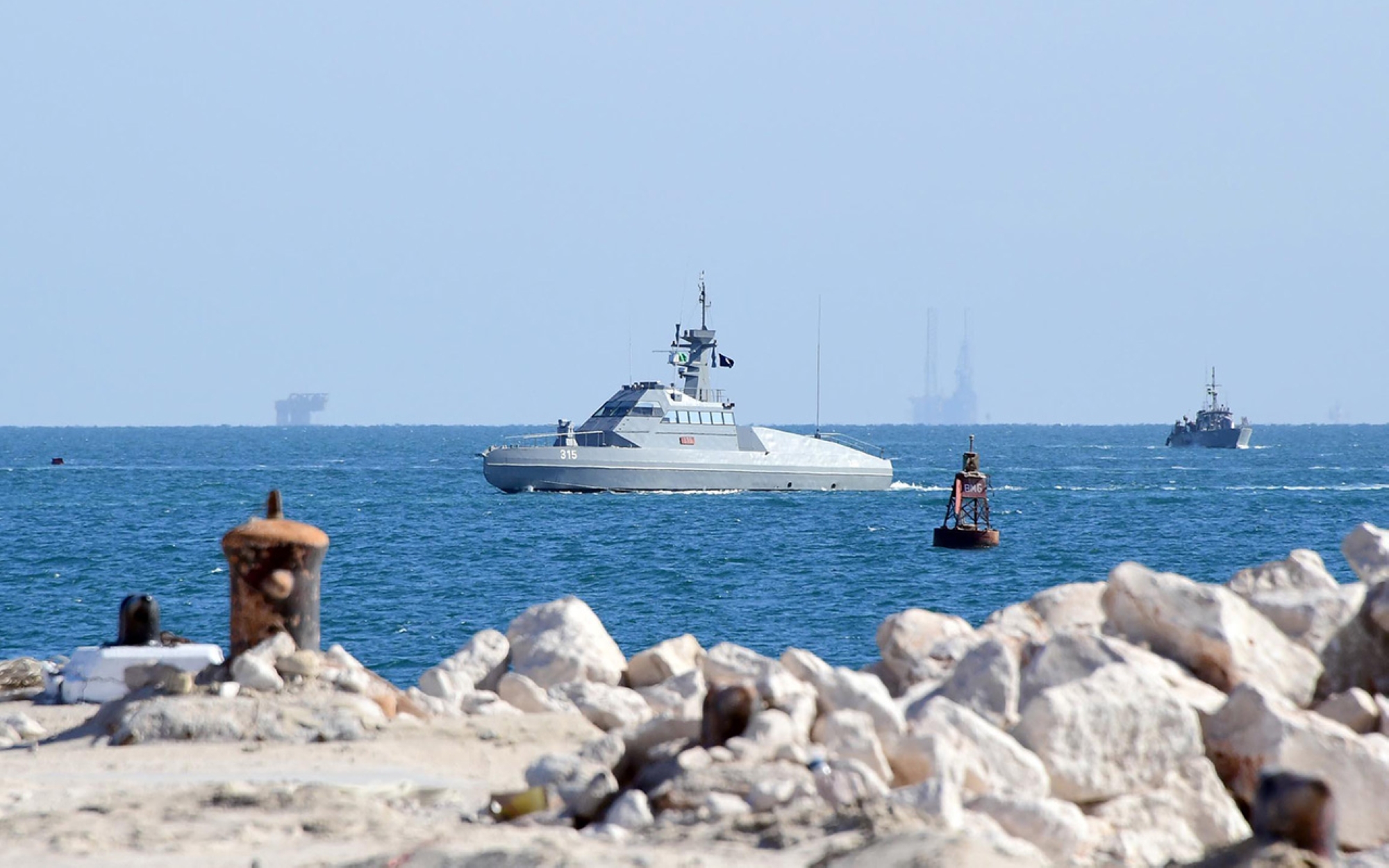 Some equipment and devices of the Royal Saudi Naval Forces. (SPA)