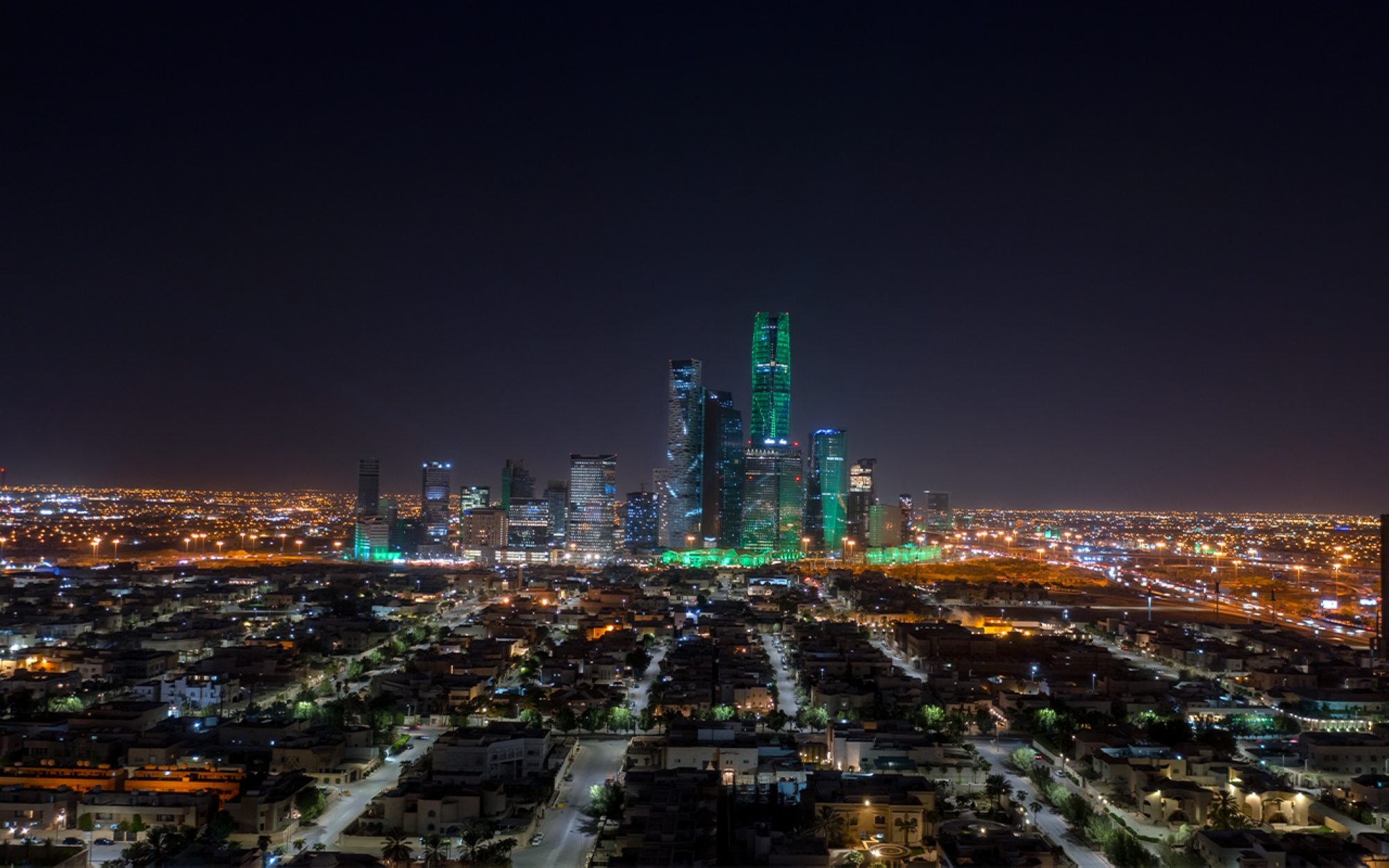 King Abdullah Financial Center in Riyadh. (SPA)