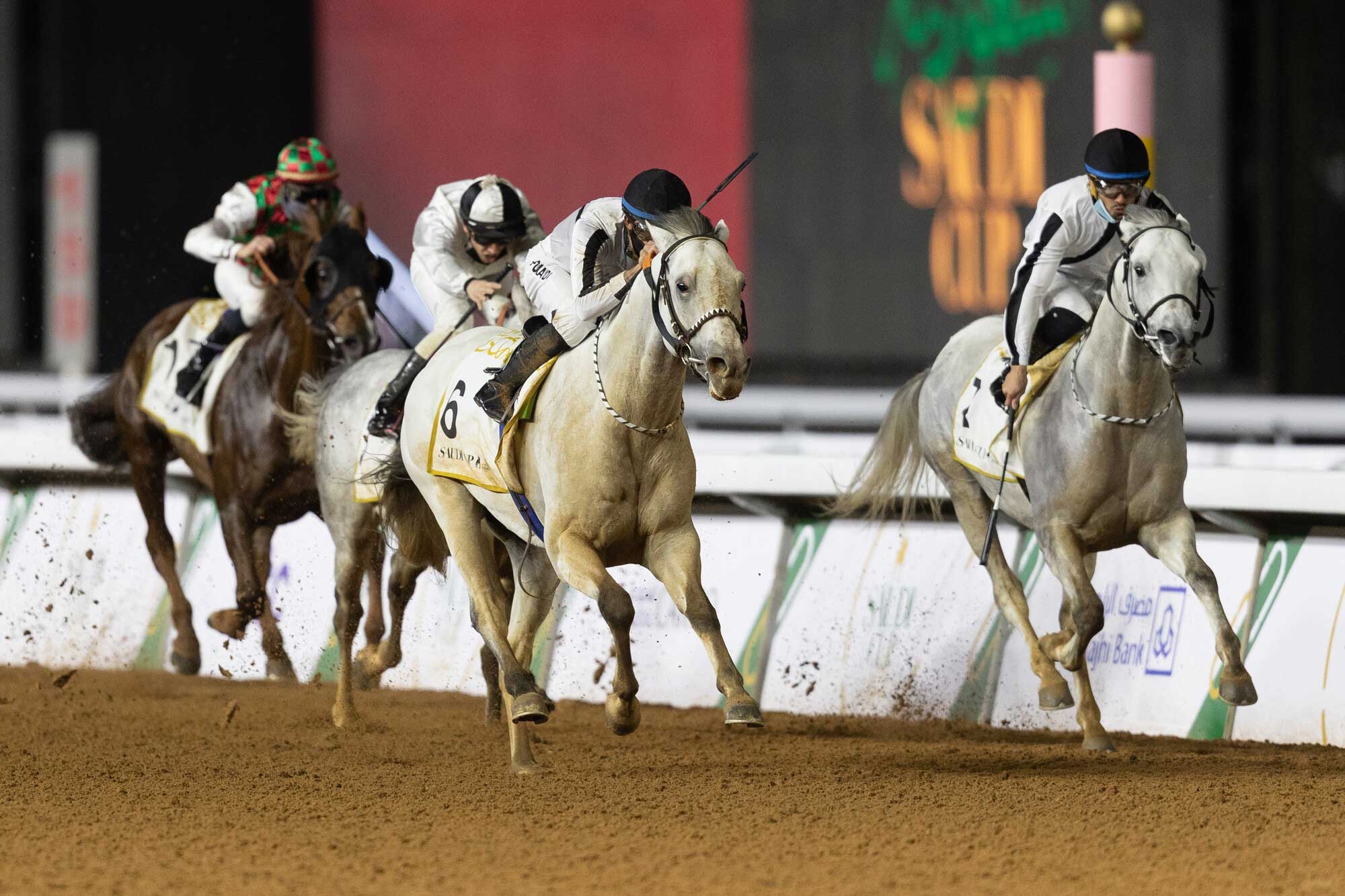 One of the races of the Saudi Cup for equestrianism. (Saudi Cup Media Center)