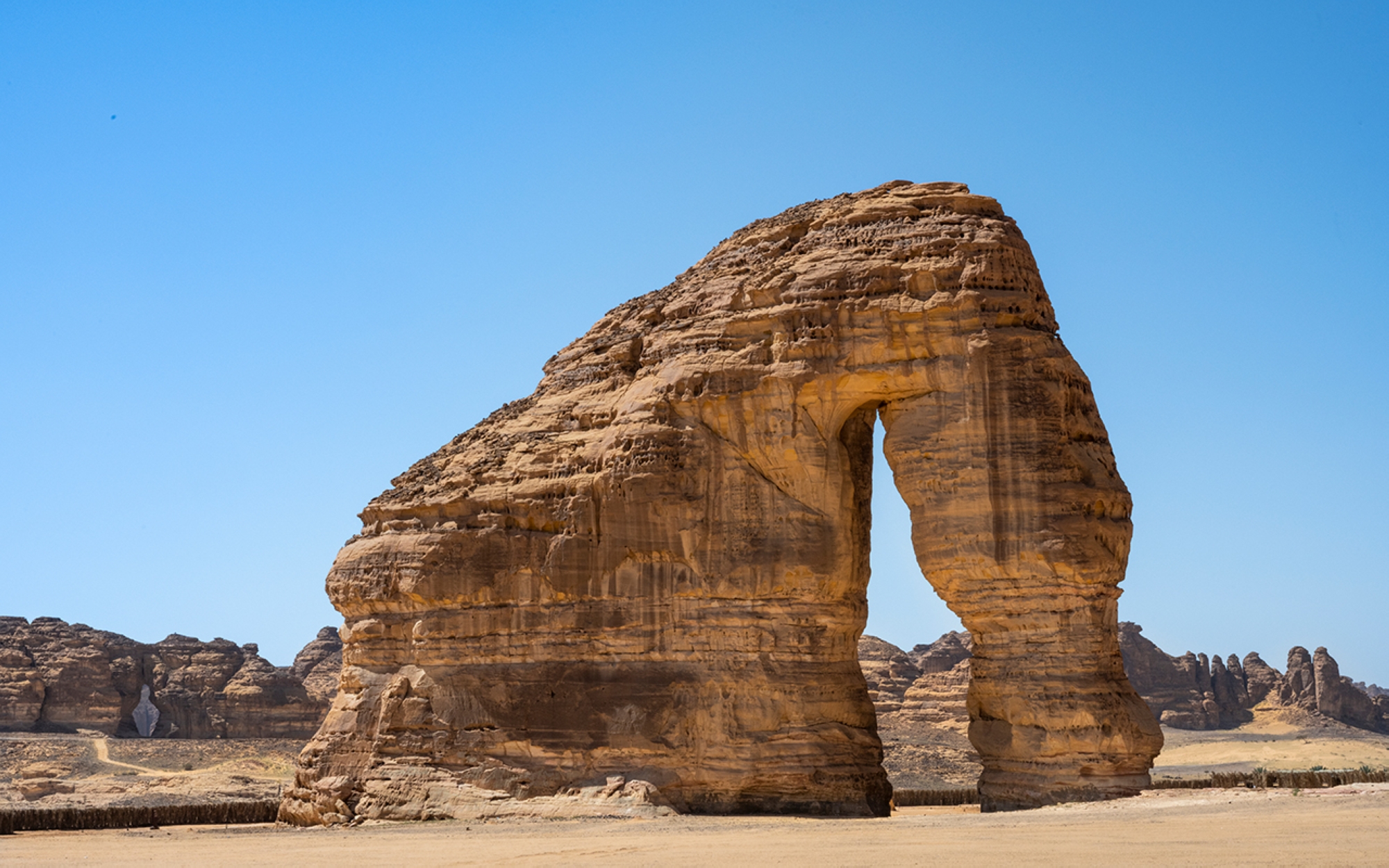 Jabal al-Fil in Tabuk Province. (Ministry of Culture)