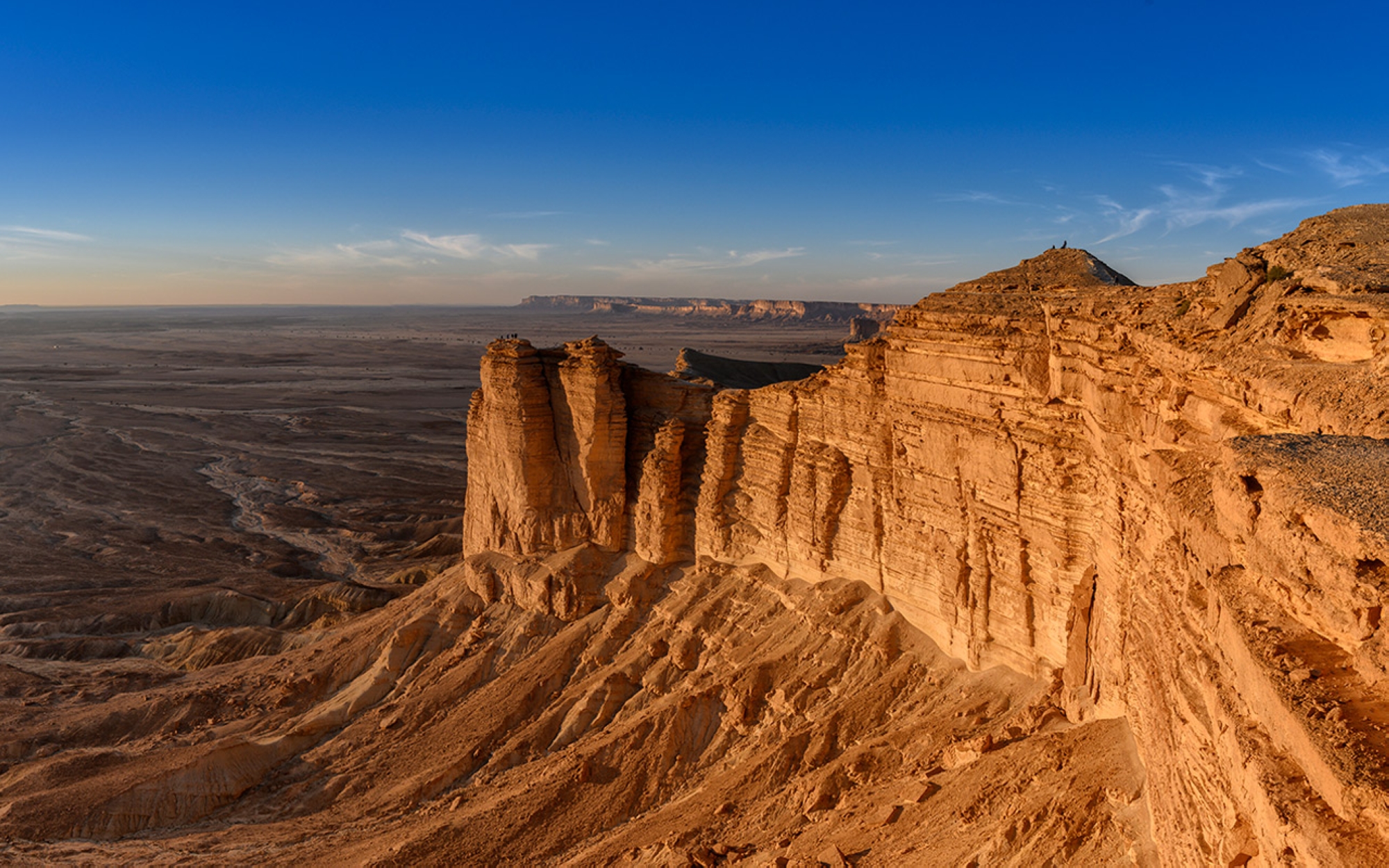 Tuwayq Mountains in Riyadh Province. (Ministry of Culture)