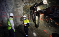 A picture from inside the Mahd Ad Dahab mine (Ministry of Industry and Mineral Resources)