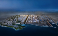 Rendering of Jazan City for Basic and Transformation Industries. (Media Center of the Royal Commission for Jubail and Yanbu)