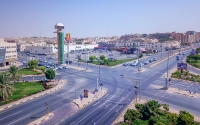 A main street in Unaizah Governorate in al-Qassim Province. (SPA)