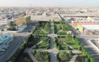 Aerial image of Qaryat al-Ulya Governorate. (SPA)