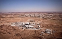 Aerial view of Mahd adh-Dhahab Governorate. (King Abdulaziz Foundation for Research and Archives)