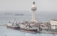 Marine control tower in Jeddah Port. (SPA)