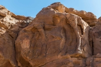 Rocks at the Camel Carving Site. (SPA)