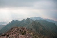 Jabal Kara in Taif, showing the road to Makkah al-Mukarramah. (Saudipedia)