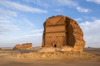 Qasr al-Farid, a historical palace and cemetery in al-Ula Governorate (SPA).