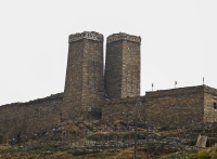 The Twin Fortresses in the village of al-Malad in al-Bahah region. (Saudipedia)