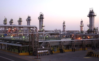 Abqaiq Oil Field contains the largest oil concentration plants in the world, and is located in the east of the Kingdom (SPA).