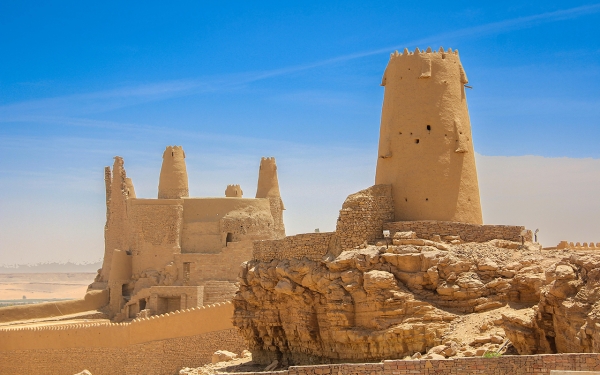 Marid Archeological Castle in Al-Jouf Province. (SPA)