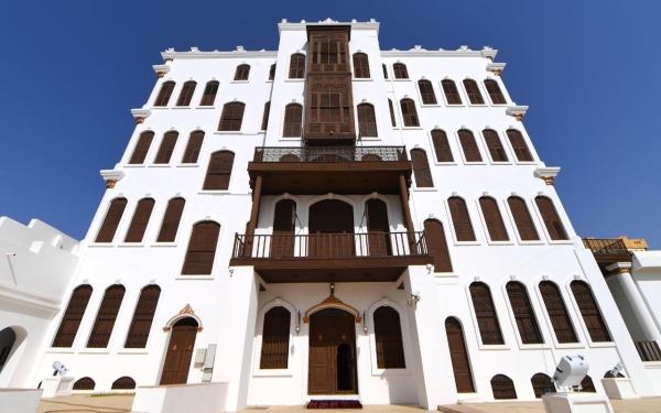 The historical Shubra Palace in Taif Governorate. (SPA)