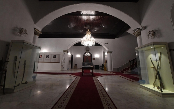 Some contents of the Shubra Palace Museum in Taif Governorate. (SPA)