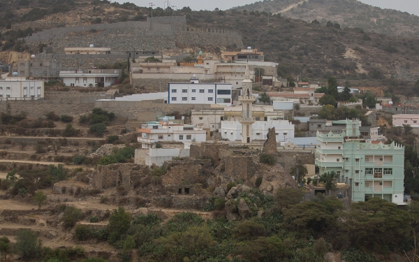 Al-Rahmah village in al-Namas Governorate in the Aseer Province (Saudipedia)