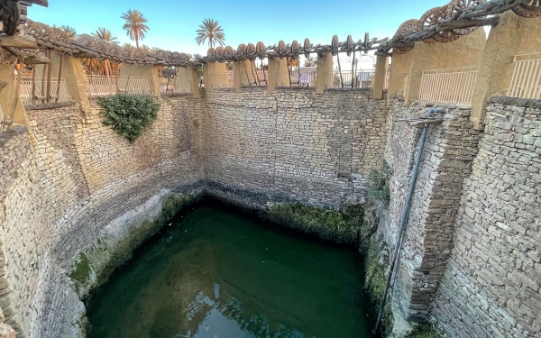 Hadaj well, the oldest well in the Kingdom, Tayma Governorate. (Saudipedia)