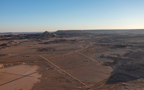 Al-Shuwayhitiyah in Al-Jawf, one of the oldest archeological sites in the Arabian Peninsula. (SPA)