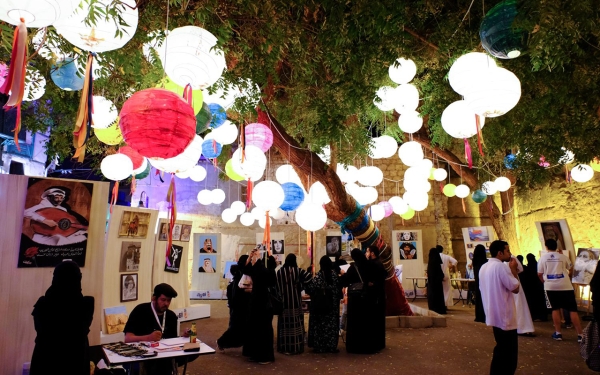 A glimpse of the attendance at the Historic Jeddah Festival. (SPA)