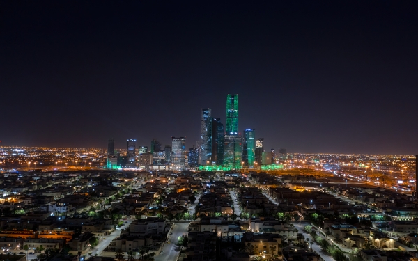 Towers of KAFD in Riyadh City. (SPA)