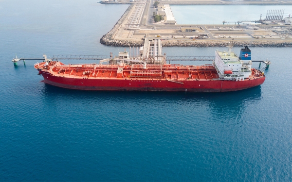 Jubail Commercial Port in Jubail Governorate in the Eastern Province. (SPA)