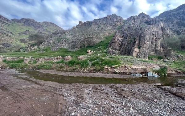 Al-Baraza center is one of the mesmerizing natural sitez in Khulais governorate. (SPA)