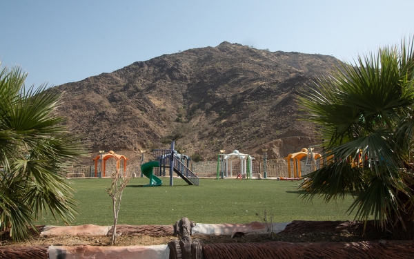 A public park in Harub Governorate in the Jazan Province. (Saudipedia)