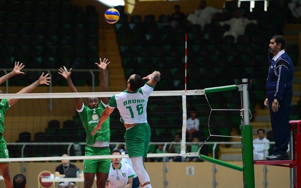 Volleyball is one of the multiple sports in Saudi sports clubs. (SPA)