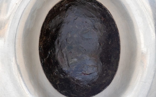 The Black Stone in al-Kaaba al-Musharrafa in the Grand Mosque, Makkah al-Mukarramah (Saudipedia)