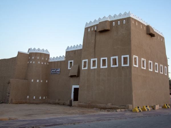 The historical Emirate Palace in Tayma&#039;, known as Ibn Rumman Palace and al-Mathra&#039;ya Palace. (Saudipedia)