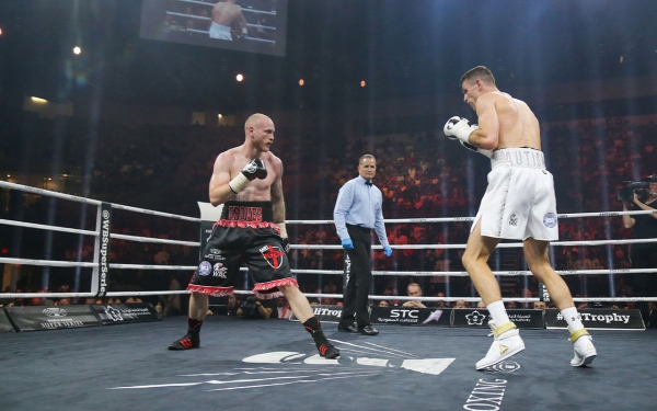 One of the boxing matches in Jeddah. (Saudipedia)