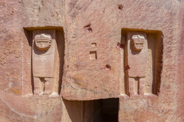 Remnants of the kingdom of Dadan in al-Ula dating back to prehistoric times. (Ministry of Culture)