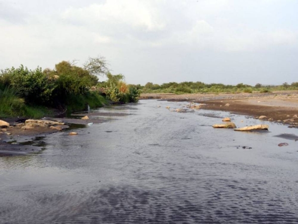 A picture of one valley in Damad Governorate. (SPA)