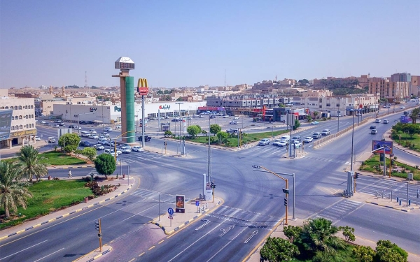 Aerial image of Unayzah governorate in Qassim Province. (SPA)