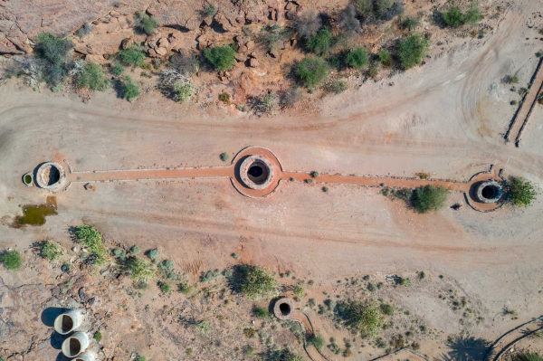 Wells of Hima Cultural Area in the Najran Province. (Ministry of Culture)