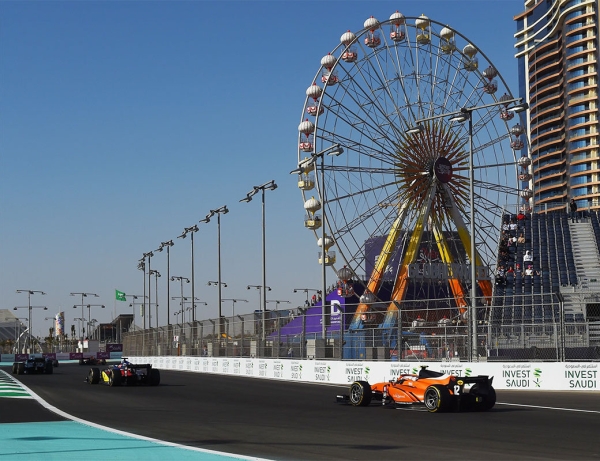 A round of Formula One races in Jeddah. (SPA)