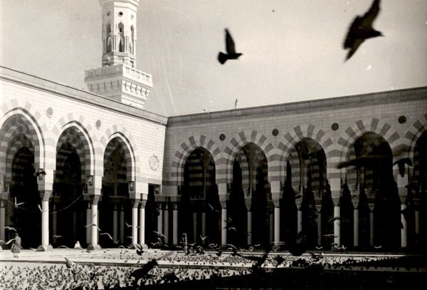 The First Saudi Expansion of the Prophet&#039;s Mosque. (King Abdulaziz Darah)