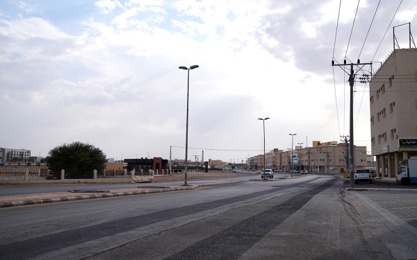 One of the streets on Quwaiyah Governorate in Riyadh Province (Saudipedia).