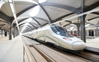 Al-Mashaaer al-Mugaddassah Metro Line connecting to the Holy Sites. (King Abdulaziz Foundation for Research and Archives)