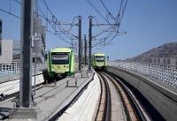 Al-Mashaaer Metro Line during Hajj season. (SPA)