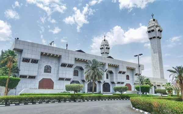 Masjid al-Taneem or al-Sayyida Aisha Mosque in Makkah al-Mukarramah, which is the Miqat of the people of Makkah. (SPA)