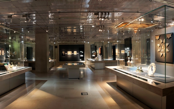 Inside view of Ithra Museum in Dhahran.(SPA)