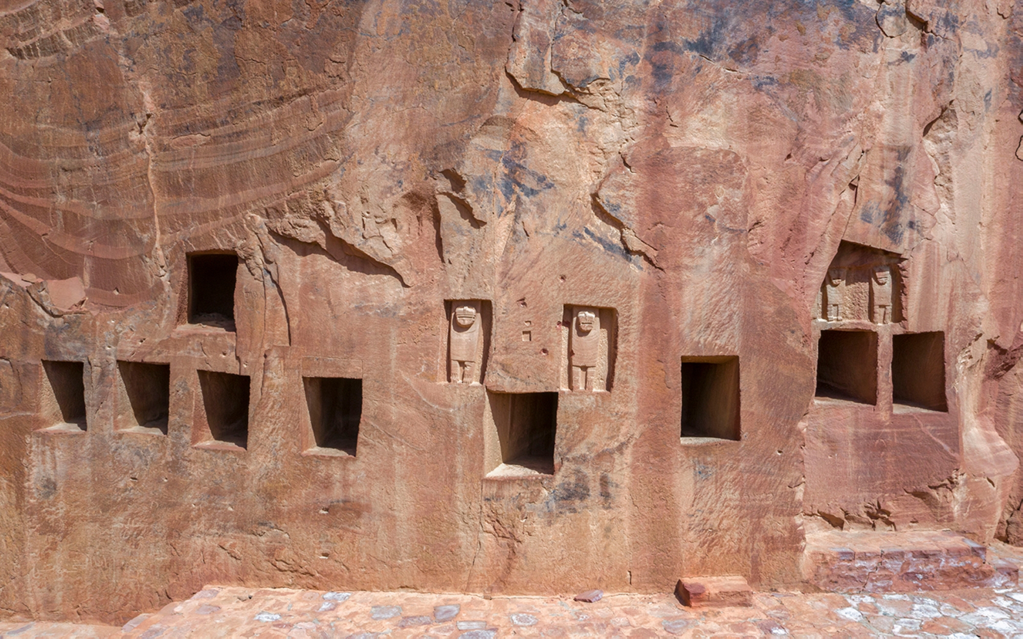 Remains from the Dadan Kingdom in al-Ula. (Ministry of Culture)