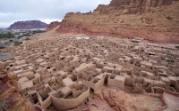 Old al-Ula Town in the center of al-Ula. (Saudipedia)