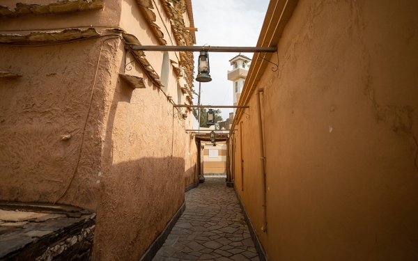 The historic al-Basta neighborhood in Abha, one of the old residential areas. (Saudipedia)